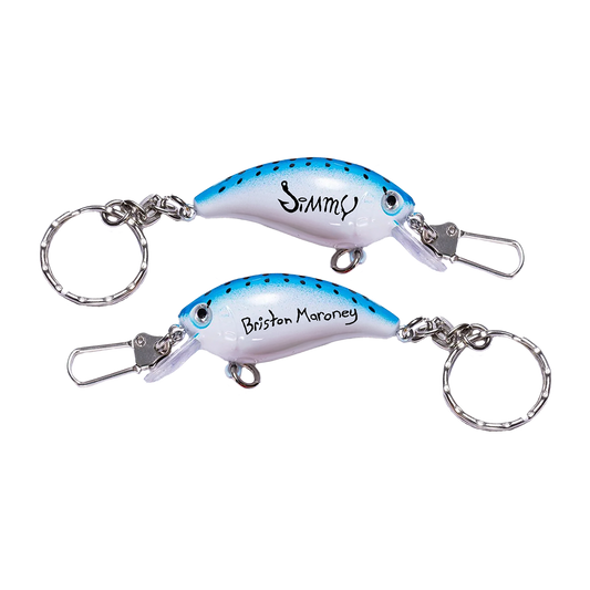 Gone Fishing Lure Keychain